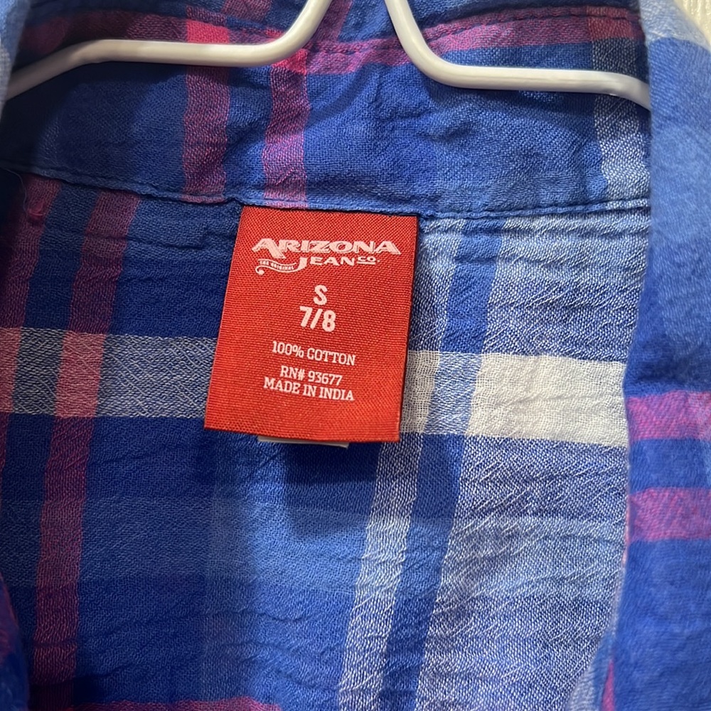 Arizona girls button shirt - Picture 5 of 6